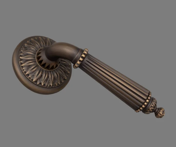 Burnished Bronze finish on the Beardmore BP1033 Door Lever Handle