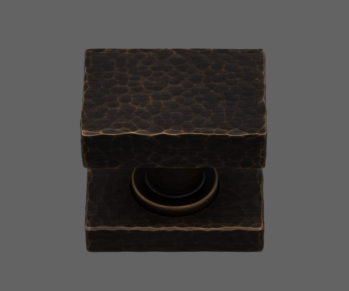 Burnished Bronze finish on the Beardmore CU1061 cupboard knob.