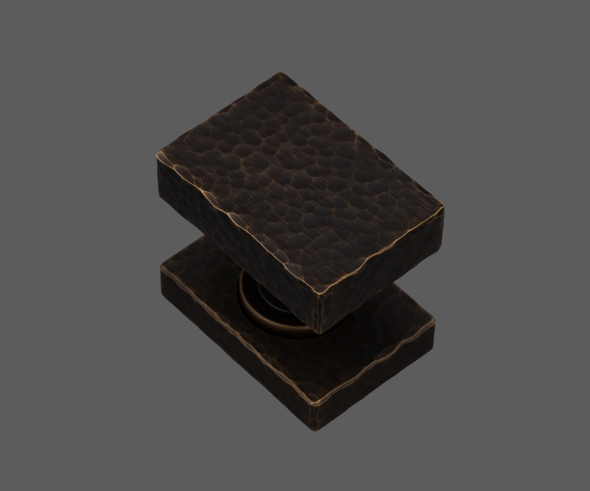 Burnished Bronze finish on the Beardmore CU1061 cupboard knob.