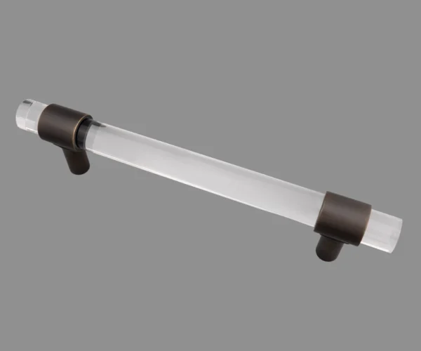Burnished Bronze finish on the Beardmore NCCPH1024 Door Pull Handle