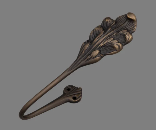 Burnished Bronze finish on our Beardmore CTB1003 Curtain Holdback.