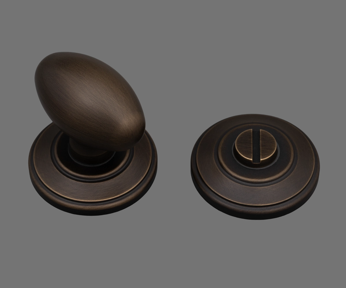 Burnished Bronze finish on our Beardmore TR1037 Turn and Release.